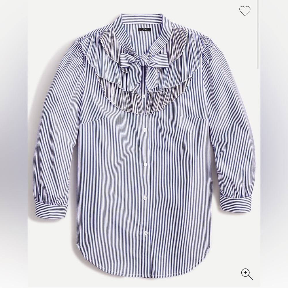 Thomas Mason x J. Crew Pleated Shirt